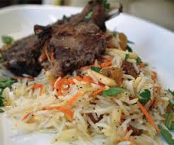 Pakistani Style Grilled Mutton Chops With Saffron Rice Kitchen Geekery