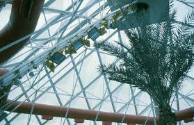 Wave pool at captain william spry community centre. The Inside Of The Roof Of The Pyramid At Bletchley Leisure Centre Living Archive