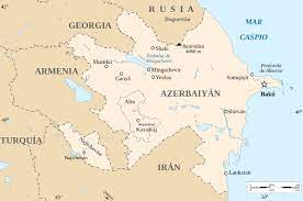 Alcanzó su independencia después del colapso de la unión soviética en 1991. File Mapa De Azerbaiyan Svg Wikipedia