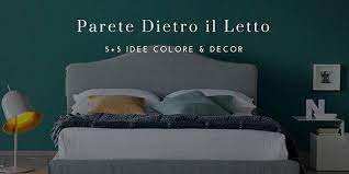 Camera da letto moderna con la parete verde e decorazione. Parete Dietro Il Letto Colore O Decorazione 5 5 Idee
