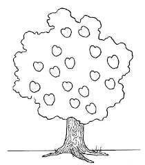 Kids drawing hub is an online coloring and drawing app developed for kids. Apple Tree Apple Tree Picture Coloring Page Apple Tree Drawing Coloring Pages Apple Picture