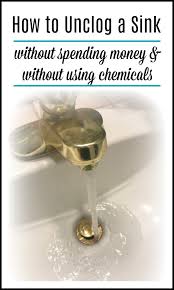 Place the plunger cup over the drain and push down until the plunger makes a good vacuum seal over the drain. How To Unclog A Sink Without Spending Money And Without Using Chemicals The Coupon Project