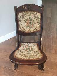Check spelling or type a new query. Vintage Wood Rocking Chair Petite Folding Tapestry Needlepoint Seat And Backing Wood Rocking Chair Folding Rocking Chair Vintage Wood
