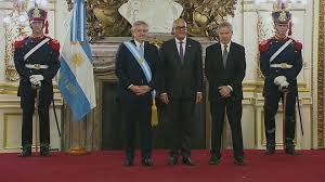 Sergio jose rivero marcano, commander general of the bolivarian. Jorge Rodriguez El Ministro De Nicolas Maduro Que Participo De La Jura De Alberto Fernandez Pese A Las Sanciones Internacionales Infobae