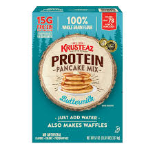 Get it as soon as thu, jul 15. Krusteaz Protein Buttermilk Pancake Mix 60 Oz Buy Online In Barbados At Barbados Desertcart Com Productid 81878812