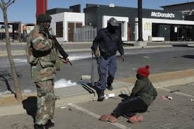 South africa played a central role in lobbying the sadc's 16 member states to issue a collective condemnation of the african union's unilateral decision. Little To Lose Poverty And Despair Fuel South Africa S Unrest Protests News Al Jazeera