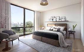 However, large windows aren't created for functionality. Sleek Spacious Two Bedroom In Lic S Hunters Point With Floor To Ceiling Windows Asks 1 23 Million Qns Com