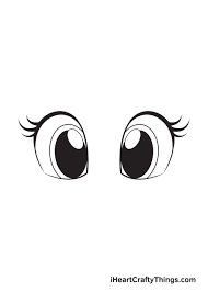 I love how this turned out and i hope you all enjoyed this tutorial and that it was able to help! Cute Eyes Drawing How To Draw Cute Eyes Step By Step