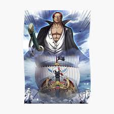 He is a noble and strong man that luffy aspires to resemble. Shanks One Piece Posters Redbubble
