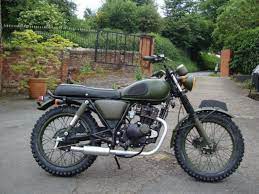 Herald Classic Military Camo Mutt 125 Retro Classic Cool Motorbike Scrambler For Sale In Uk Cafe Racer Bikes Scrambler Tracker Motorcycle