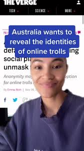 Australia Online Trolls Identification Legislation