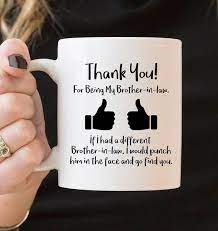 Gift ideas for brother in law. For Brother In Law Mug Family Mug Mug For Brother In Law Etsy In 2021 Gifts For Brother In Law Gifts Gift For Brother