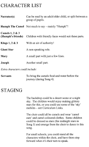 Another triumph from niki davies, this charming nativity play for kids features seven brand new songs. Humph The Camel Childrens Nativity Play Out Of The Ark