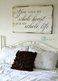 Wooden plauqes wall quotes seagull book. Whole Heart Sign Rustic Wood Signs Home Diy Wood Signs