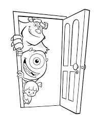 Come have fun coloring this scene from the movie monsters, inc.! Monsters Inc Coloring Pages Best Coloring Pages Coloring Monsters Pages Sozleri Monster Coloring Pages Disney Coloring Pages Cartoon Coloring Pages