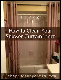 How To Clean Your Shower Curtain Liner Put In Washing Machine With White Towels Warm Water Regular Detergent And One Cup Of Vinegar Clean Shower Curtains Cleaning Hacks Shower Cleaner