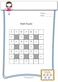 Word search puzzles can be. Math Puzzle 4 Kidspressmagazine Com