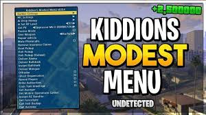 Gta V Latest Kiddion S Mod Menu Undetected 2021 Best Free Mod Menu Gta Online Youtube