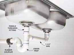 There is a possibility that there is debris lodged in the stopper that is causing a gross smell. Kitchen Ideas A Better Sink Drain Under Kitchen Sinks Diy Plumbing Kitchen Sink Remodel