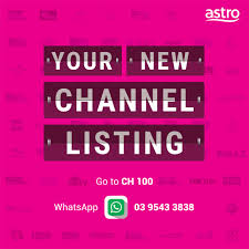 Paid channels carried on astro usually carries traditional commercial advertising that will be shown on commercial break, despite customers had paid for the paid television. New Channel Numbers From Astro Starting 1st April 2020