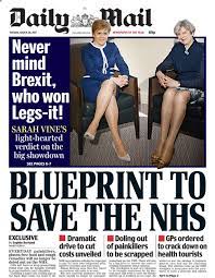 How will the brexit deal affect you? Daily Mail S Who Won Legs It Headline Draws Scorn Bbc News