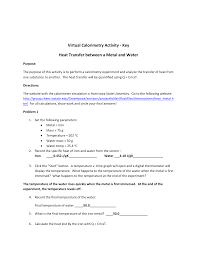 We did not find results for: Calorimetry Lab Gizmo Answers Activity C Calorimetry Lab