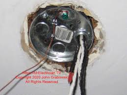One disadvantage of romex is the plactic covering is very vulnerable to nail punctures from people driving nails in walls at later dates to hang mirrors, shelves etc. Replace Old Ceiling Pancake Electrical Box