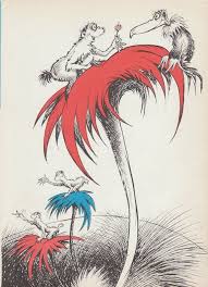 1950s Dr Seuss Vintage Print Horton Hears A Who Wickersham Etsy Dr Seuss Illustration Picture Books Illustration Seuss