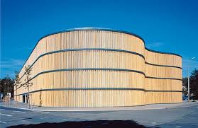 Bamboo Facade Parking Garage Leipzig Zoo Germany Via Hpp Architects Bamboo Building Architecture Bamboo Architecture