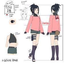Sasuhina Tsubaki Uchiha By Iwaki San Naruto Oc Naruto Oc Characters Naruto Girls
