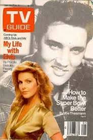Tv Guide 1985 Tv Guide Elvis And Me Elvis And Priscilla