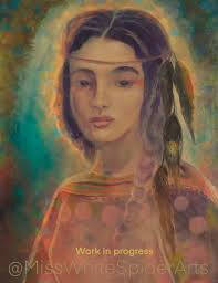 Miss White Spider Arts