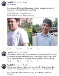 Like , share & subscribe ! Lelaki Ini Berjaya Turun Berat 30kg Dalam Masa 3 Bulan Ketika Cuti Sem Tanpa Trainer