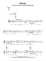 I died a hundred times. Rehab By Amy Winehouse Ukulele Guitar Instructor