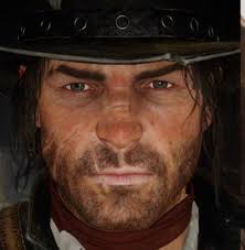 Even though it's Prison Model NPC, that's how John's beard looked like back  in 1.00 : r/John_Marston