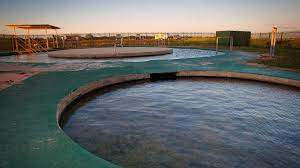 Walgett shire council in april 21 applied to the commonwealth government for funding under the murray darling basin economic development program round 3 for a bore bath at collarenebri. Burren Junction Bore Baths Concrete Playground