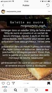 Galette Au Sucre Marjo Samira Galette Au Sucre Galette Levure Chimique