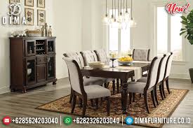 Pembayaran mudah, pengiriman cepat & bisa cicil 0%. Jual Meja Makan Minimalis Jati Natural 2020 Jepara Df 1031