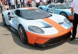 2019 Ford Gt Heritage Edition Wears Famous Gulf Oil Livery 2020 Gt Will Too