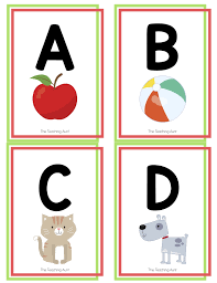 It may seem easy to you now, but learning the alphabet a to z was not so easy when you were young! Alphabet Flashcards Free Printable The Teaching Aunt Alphabet Flashcards Printable Flash Cards Alphabet Worksheets Kindergarten