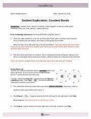 Student exploration ionic bonds gizmo answer key gizmo student exploration sheet answers covalent bonds access free student exploration. Exploring Ionic And Covalent Bonds Gizmo Lausd Gizmos Blog Example Of An Ionic Bond