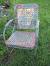 Antique Metal Rocking Chair