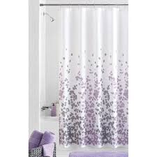 Mainstays Sylvia Fabric Shower Curtain Purple Purple Shower Curtain Purple Bathroom Decor Gray Shower Curtains