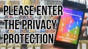 I ijust put a second sim to my phone and on reboot i got this message: Micromax Please Enter The Privacy Protection Password To Unlock Pangu In