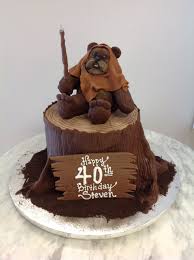Star Wars Ewok Cake Star Wars Cake Star Wars Food Cake