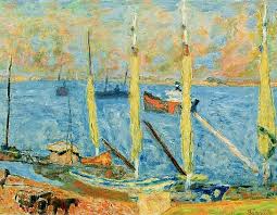 Pierre Bonnard The Port Of St Tropez 1930 Pierre Bonnard Painting Post Impressionism