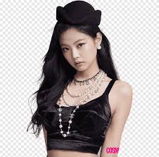 50 kg (110 lbs) blood type: Blackpink Cosmopolitan Black Pink Jennie Kim In Black Sleeveless Crop Top Png Pngegg