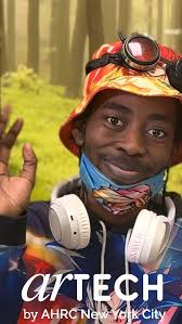 Artist Danielle Sage working