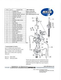 Mikuni Power Mikuni Genuine Carburetor Fuel Pump Rebuild