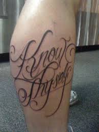 Know Thyself Small Tattoos White Tattoo Tattoos